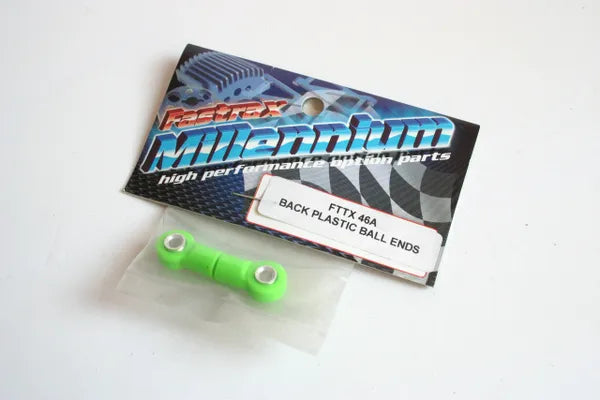 Fastrax FTTX46A Piggy Back Plastic Ball Ends (For FTTX46) For Traxxas T-Maxx