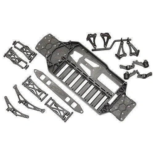 Team Associated TC4 Moulded Carbon Component / Chassis Kit - AS 31042