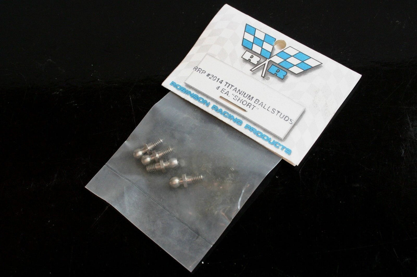 Robinson Racing Titanium Ball Studs Short (4 pcs) - 2014