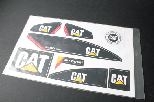 Wedico Decal / Sticker Sheet For 345D Excavator - WD89 CAT Caterpillar