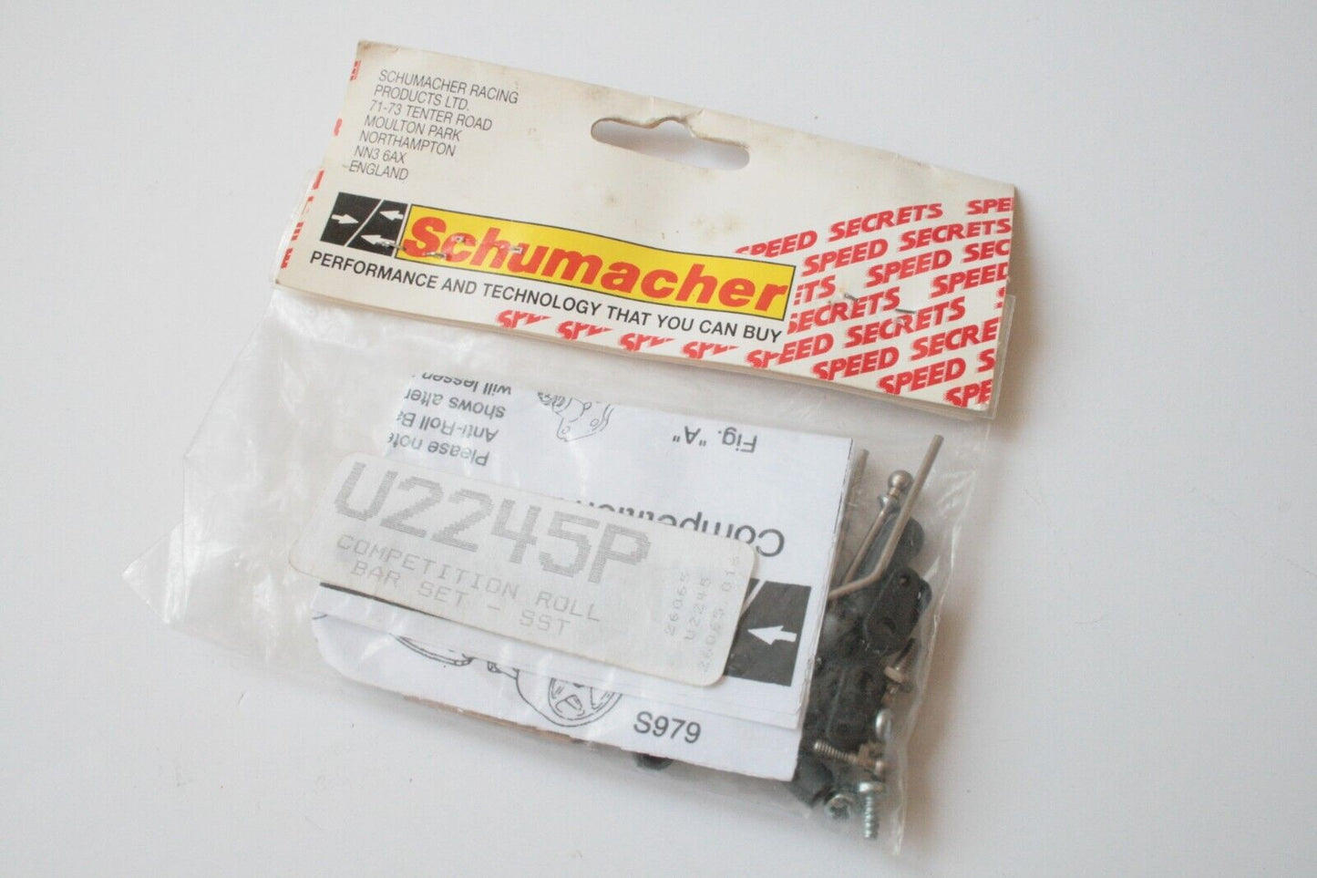 Schumacher SST Competition Roll Bar Set - U2245P