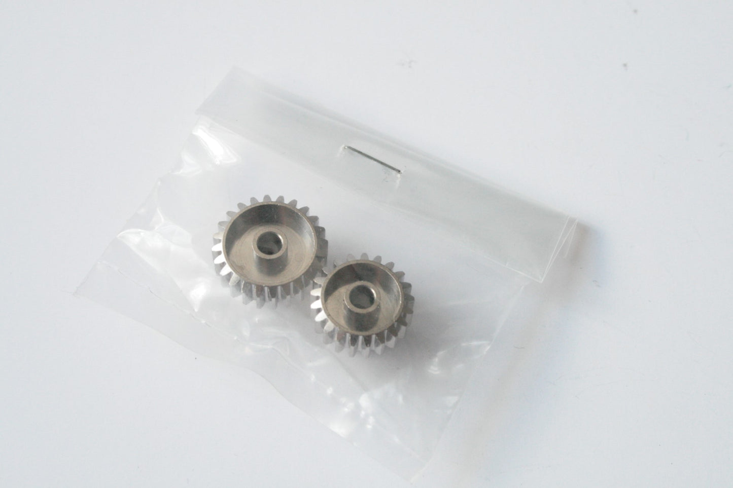 2 x Aluminium 48dp Pinion Gears 21 & 24 Tooth