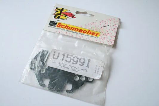 Schumacher U1599i Rear Suspension Mount WFE For Schumacher Storm 2000