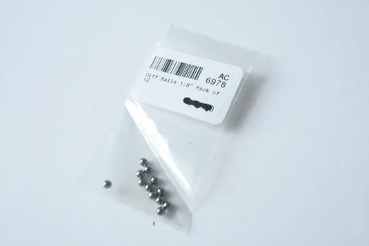 Team Associated AS6978 1/8" Diff Balls (12pcs) (New, no header card)