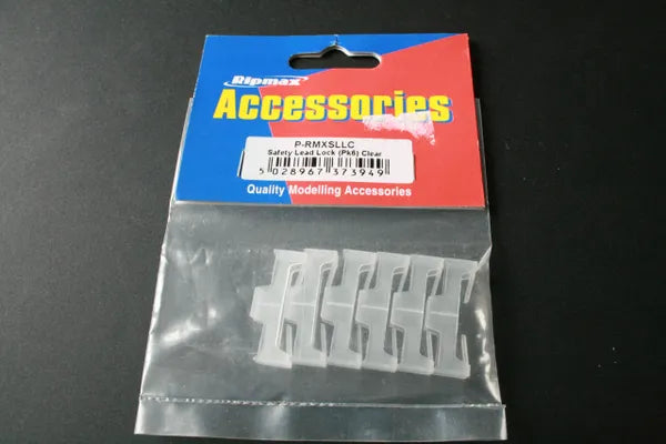 Ripmax Safety Lead Lock (Pk6) Clear - P-RMXSLLC