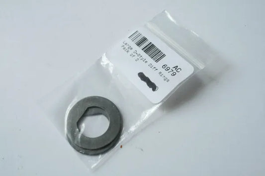 Team Associated AS6979 Large D-Style Diff Rings (2pcs) (New, no header card)