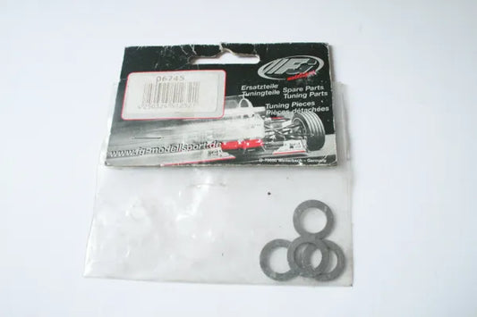 FG Modelsport 10x16x1mm Shims (Incomplete Pack, 4pcs) 06745