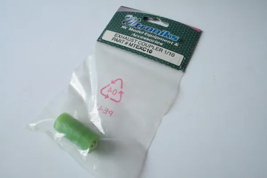 Mtroniks 1/10 Exhaust Coupler (Green) - MTEXC10