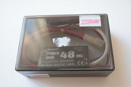 Graupner 2852 Power MOS 48 MC OPTA/Brake (8.4-19.2v/48A - 2852
