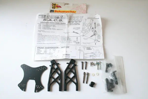 Schumacher U1619C SACS Active Caster Set For Schumacher Cougar 2000