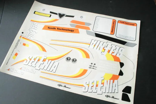 Tenth Technology Predator DTM Streetwise Sticker Sheet For Alfa 156 Touring Body Shell