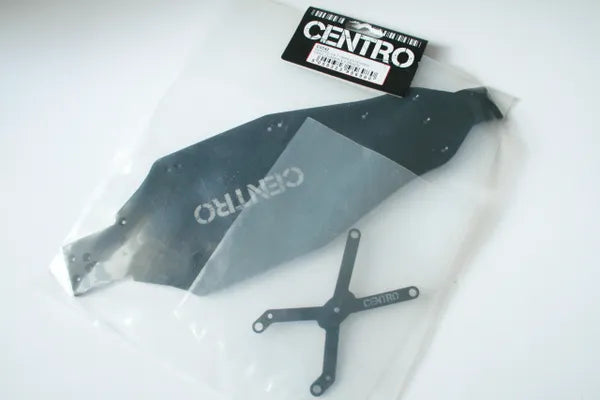 Centro C4.1 +8mm Extended Hard Chassis & X-Brace - C0042