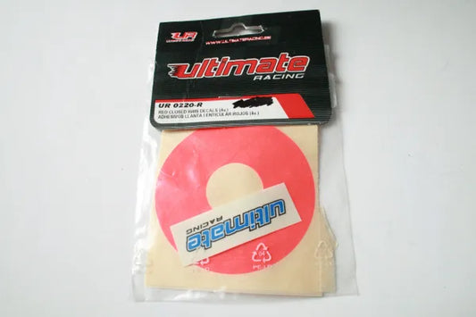 Ultimate Red Closed Rim Decals (4pcs) - UR0220-R