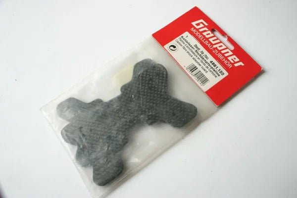 Graupner Carbon Fibre Shock Absorber Mounts / Board - 4861.150