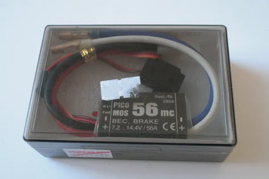 Graupner 2854 PICO MOS 56 MC BEC/Brake ESC 7.2v-14.4v/56A - 2854