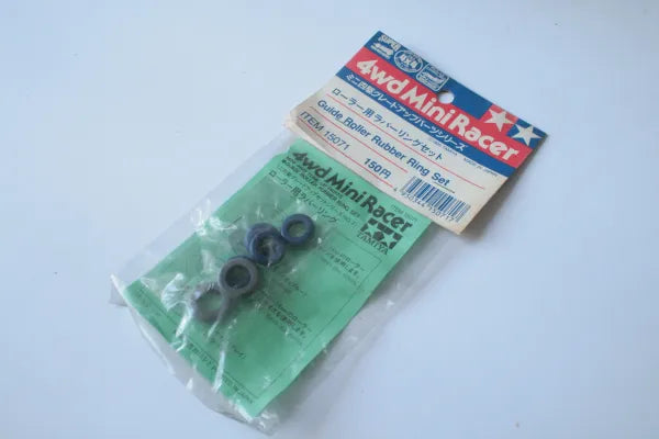 Tamiya 4wd Mini Racer Guide Roller Rubber Ring Set- Tamiya 15071