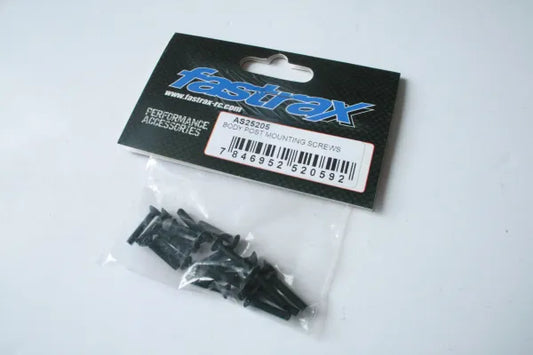 Fastrax Associated Body Post Mounting Screws - AS25205 Associated MGT