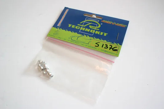 Technokit 1/5 Touring Car Balls For Servo Tie Rods M3 - 51376 EXS GT GTS Junior
