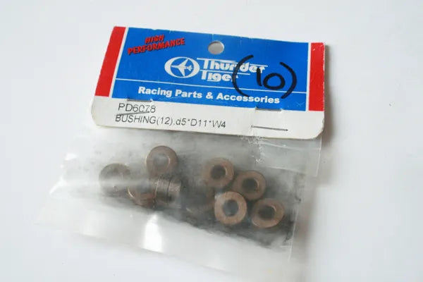 Thunder Tiger Bushings (Incomplete, Only 10pcs) D5xD11xW4 - PD6078 SSK