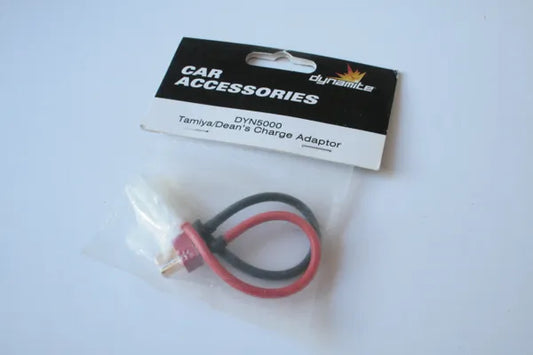 Dynamite DYN5000 Charge Adapter Cable Tamiya Female To Male Deans
