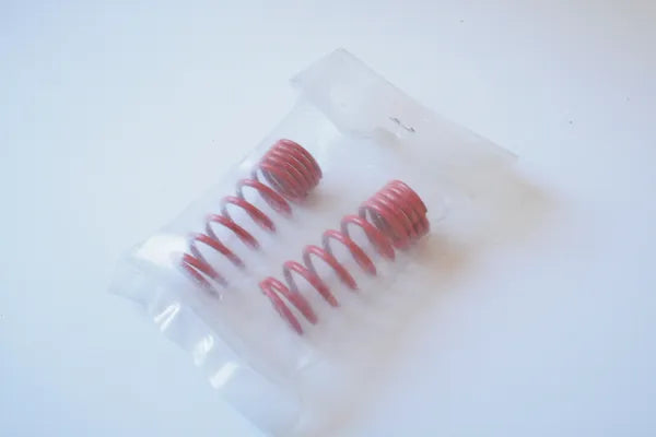 FG 2.4 x 58mm Progressive Damper Springs (Pair) Red - 07194